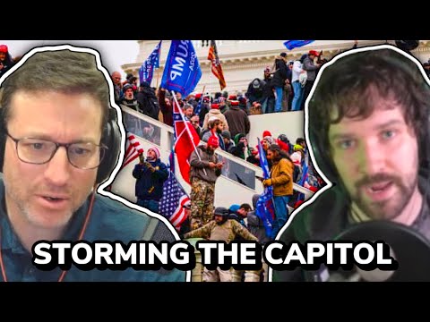 Trump Supporters Storming the Capitol | Destiny & PKA