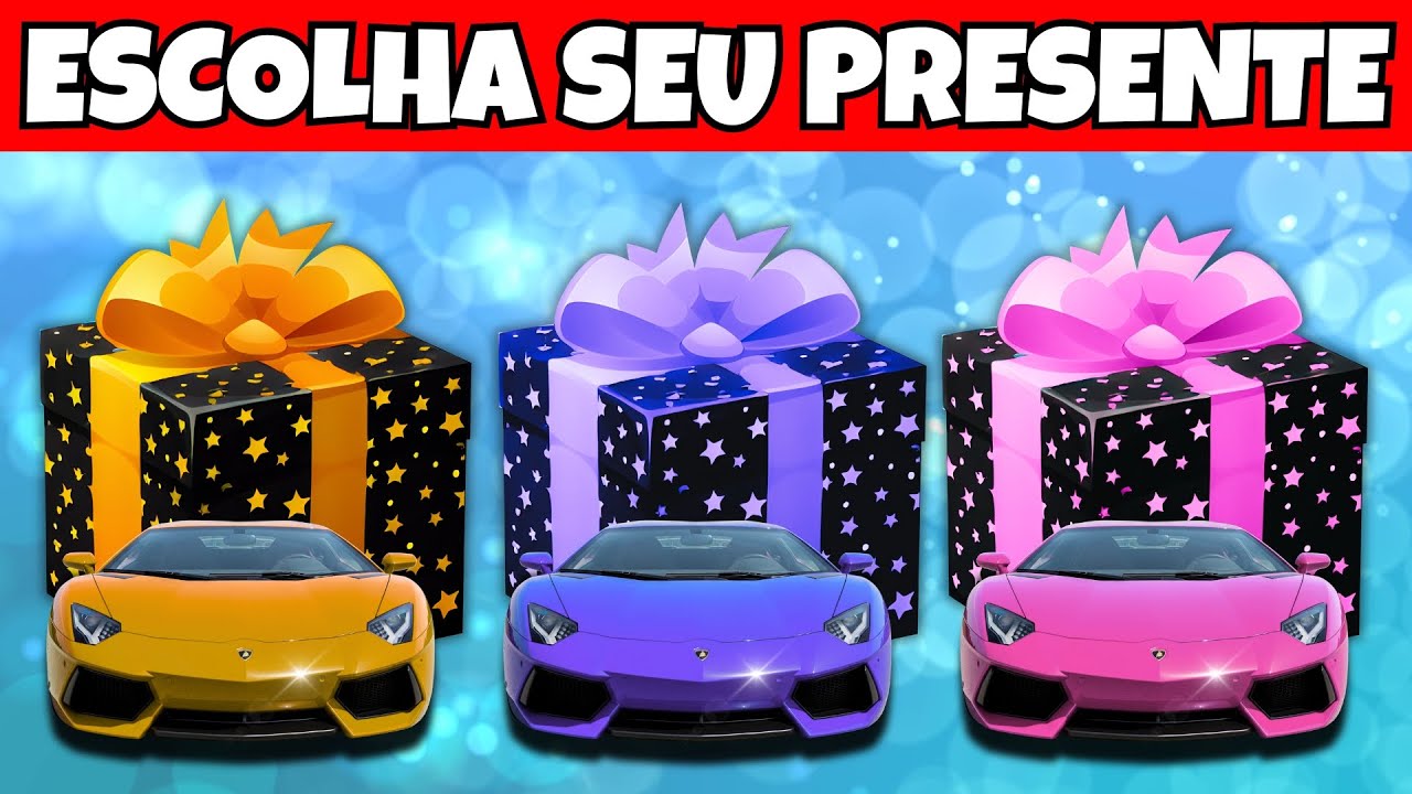 ESCOLHA SEU PRESENTE 🎁| ESCOLHA UM PRATO MISTERIOSO 🍽️