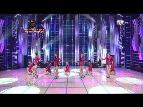 100902 M Countdown 나인뮤지스(9Muses) - No Playboy