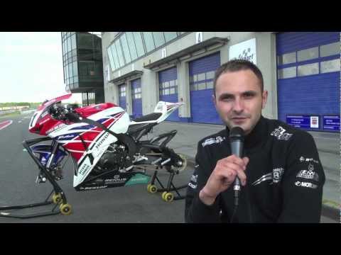 Arne-Tode erklärt sein Honda Fireblade IDM Superbike