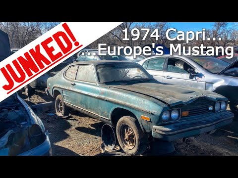 Thumbnail for JUNKED!  1974 Capri in the Sun!  This little German-built Coupe made it almost five decades... by Car, Van