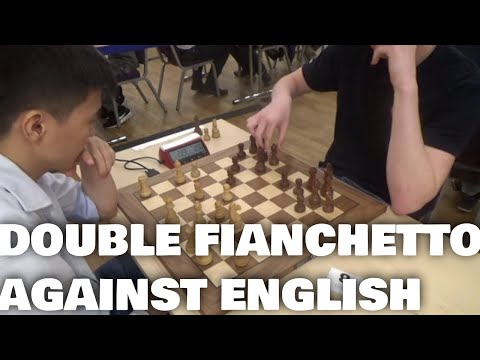 Back and forth game ending with checkmate | Jumabayev - Pultinevicius | English opening