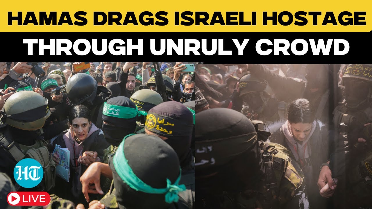 LIVE | Hamas Releases 8 More Hostages Amid Huge Applause From Palestinians In Gaza City | Israel