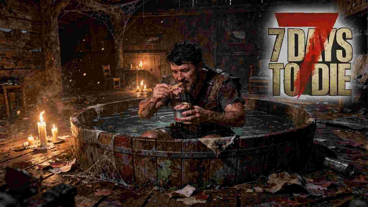 Un tieso con JACUZZI  | 7 DAYS TO DIE  EP.15