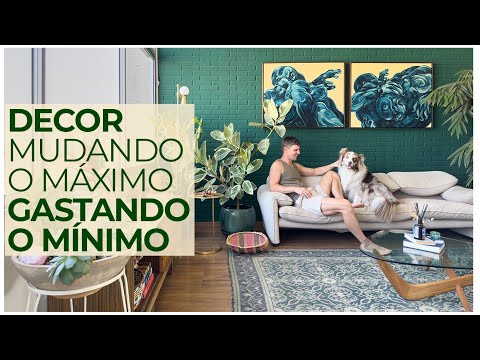 REFORMA E DECOR GASTANDO O MÍNIMO PARA DAR EFEITO "O MÁXIMO" COM  BOAS IDEIAS EM APTO ALUGADO