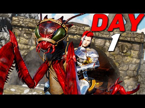 How My 30,000 Hour Tribe DOMINATED Wipe Day! - Bloody Ark PvP