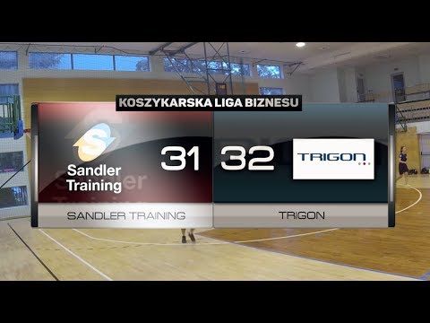 Sandler Training vs Trigon - I kolejka - 1 Liga Warszawa - Koszykarska Liga Biznesu