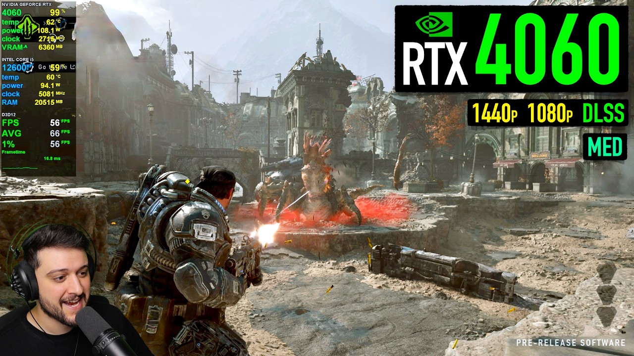 RTX 4060 - Gears Of War: E-Day (Beta) - Good Enough?