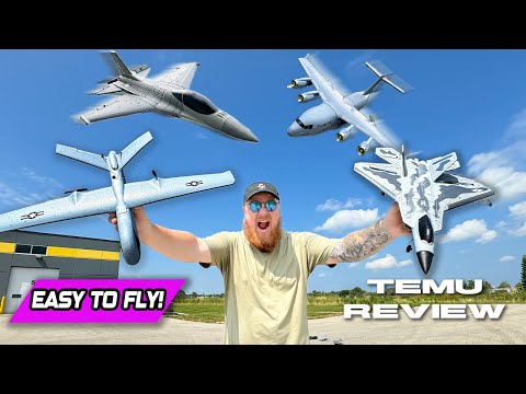 RC Planes Under $100 Temu Review!