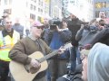 Loudon Wainwright III visits Occupy Wall Street - Unrequited to the Nth Degree