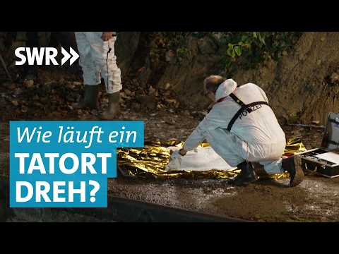 Die Kommissare Felix Klare und Richy Müller hinter den Kulissen beim Tatort Stuttgart