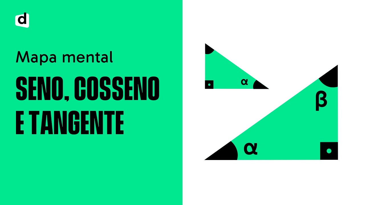 📐SENO, COSSENO E TANGENTE | Matemática | Quer Que Desenhe | Descomplica