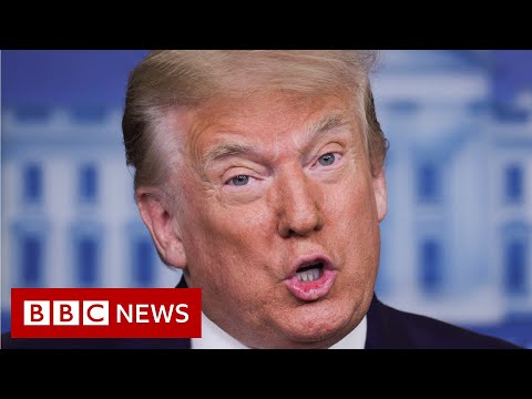 Why does President Trump keep talking about postal voting? - BBC News