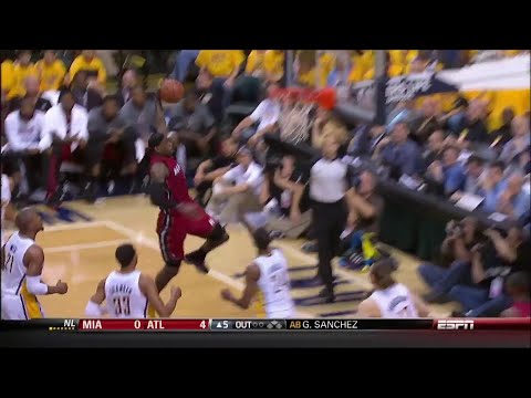 (2012 NBA Playoffs) LeBron James Full Highlights vs. Indiana Pacers - 22 Pts (Game 3)