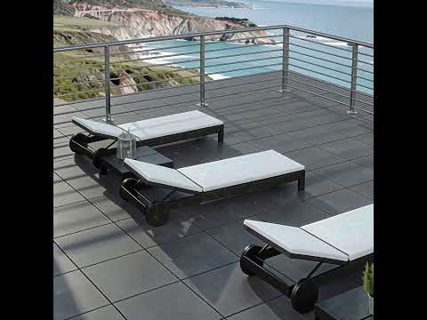 Dalle extérieur Design 2.0 antracite R11 60x60 cm