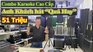 Nghe Là Mê! Dàn Karaoke Gia Đình 51 Triệu | Loa Motivity DX12, Sub Hầm AT15B, Vang Số SA A10 Plus