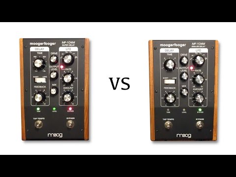 MF104M Super Delay vs Moog MF-104M