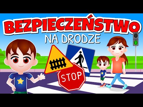 Kazio i BEZPIECZEŃSTWO NA DRODZE film edukacyjny dla dzieci 🔴🟢