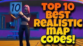 10 Best Realistic Map Codes For (1v1/2v2/3v3) Fortnite Creative Map Codes! Chapter 3 Season 1