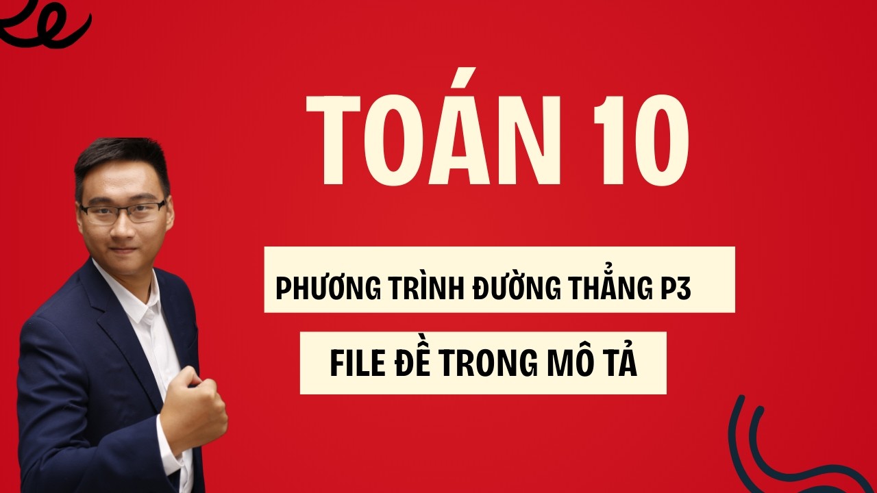 ÔN TẬP PT ĐƯỜNG THẲNG BUỔI 1 (ĐỀ CƯƠNG GHK2 THPT TRẦN PHÚ 2026)