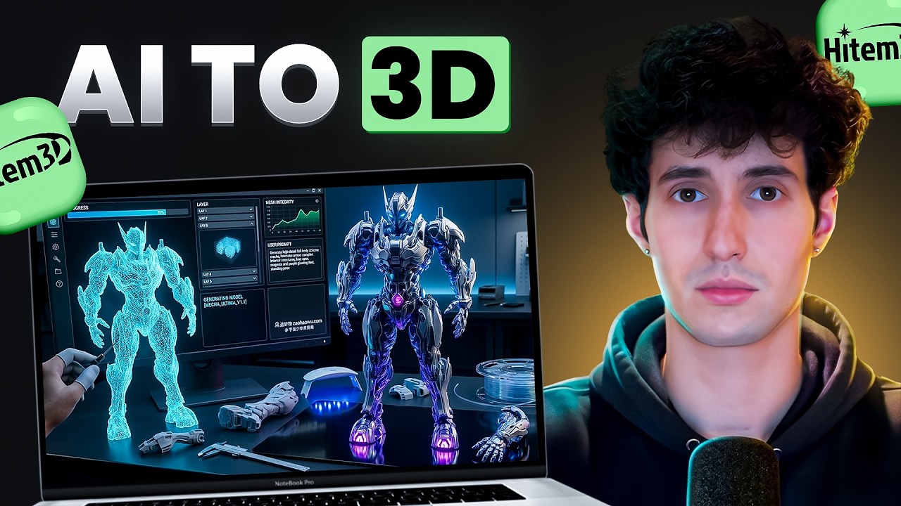 Turn Any Image into 3D Models (Openclaw + Hitem3D)