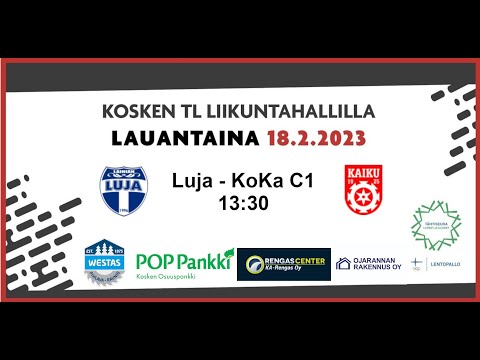 Kosken Kaiku C-pojat 18.2.2023 pooli 6C Luja-Koka C1 13:30