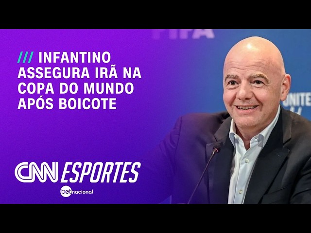 Irã participará da Copa do Mundo de 2026 e jogará nos EUA, afirma Infantino | CNN PRIME TIME