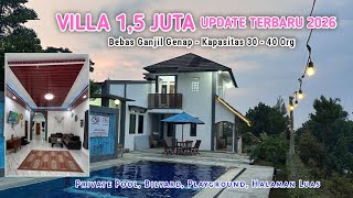 Download lagu WOW ‼️ 1.5 MILLION VILLA WITH LARGE CAPACITY IN PUNCAK BOGOR | Villa Saung Kuta Village mp3