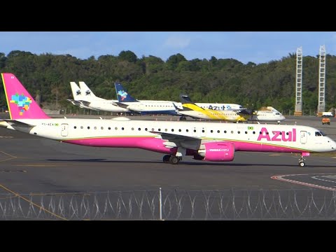 Lindos pousos e decolagens no Aeroporto de Salvador - Fluxo enorme ✔