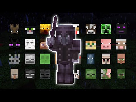 NETHERITE VINDICATOR VS 5 OF EVERY MOB | MINECRAFT