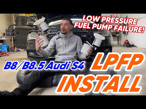 B8.5 Audi S4 Low Pressure Fuel Pump Install
