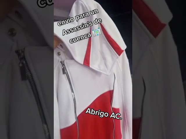 Vídeo relacionado con Sudadera con capucha con cremallera para hombres Assassin Creed Chaquetas de lana de invierno Sudadera de manga larga juvenil Luminoso cálido Grueso topes con capucha Abrigo térmico,Grey-Aldult 5XL