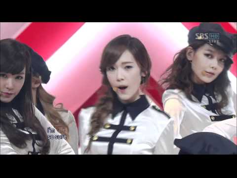 111225 SNSD - Mr Taxi on Inkigayo Christmas special