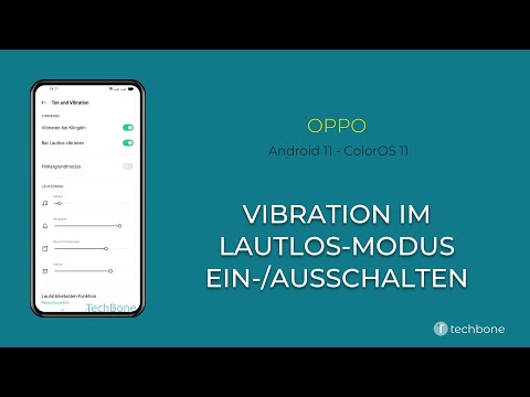 Vibration im Lautlos-Modus - Oppo [Android 11 - ColorOS 11]