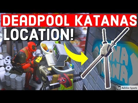 Deadpool's Katanas Locations! - Find Deadpool's Katanas - Deadpool Challenges Week 4