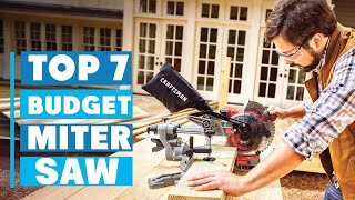 Best Budget Miter Saws 2025: Top Picks for DIY Projects