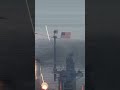 USS Destroyer Strike Group Intercepts Incoming Jet