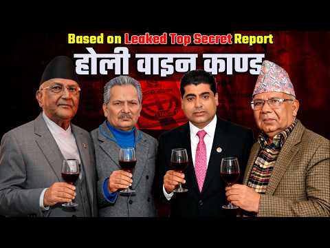 होली वाइन काण्डको चुहिएको डकुमेन्टमा के छ ? चुनावमा बिदेशी चलखेलको अर्को अध्याय... ।  Tanka Dahal