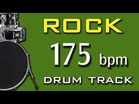 175 BPM - 4/4 DRUM TRACK - ROCK