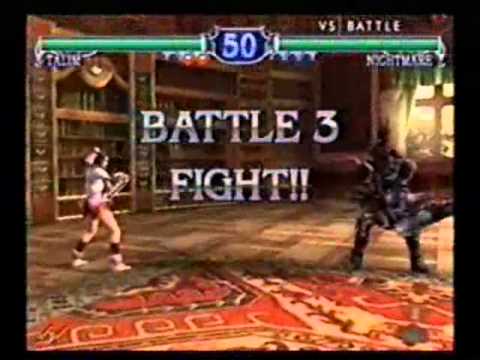 Soul Calibur 2 - EddyPistons (Talim) vs BrianHatesYou (Nightmare) - Match 5