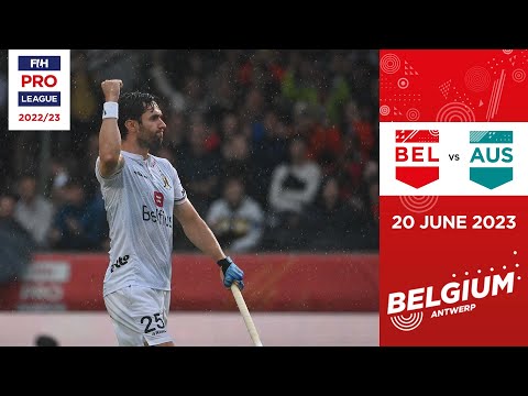 FIH Hockey Pro League 2022-23: Belgium vs Australia (Men, Game 2) - Highlights