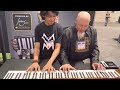 Justin Lee Schultz And JordanRudessKeys Jamming At NAMM 2022 Namm2022