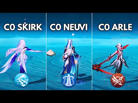 Solo Dmg Showdown !! Arle vs Skirk vs Neuvi?? [ Genshin Impact ]
