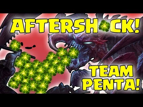 CHO’GATH JUNGLE AFTERSHOCK + TEAM PENTA! - Preseason 8 Season 8 s8 Patch 7.22 Gameplay w/ Commentary