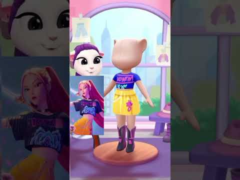 it's me Mira ( kpop demon hunter)#mytalkingangela2 #143 #mira #kpopdemonhunters #goldendemonhunter.