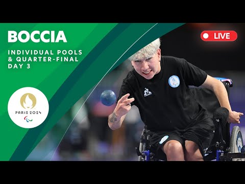 Boccia - Individual Pools & Quarterfinal | Day 3 | Paris 2024 Paralympics