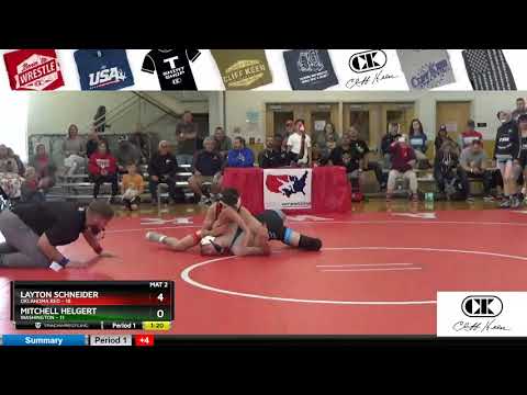 Mat 2 119 Layton Schneider Oklahoma Red Vs Mitchell Helgert Washington
