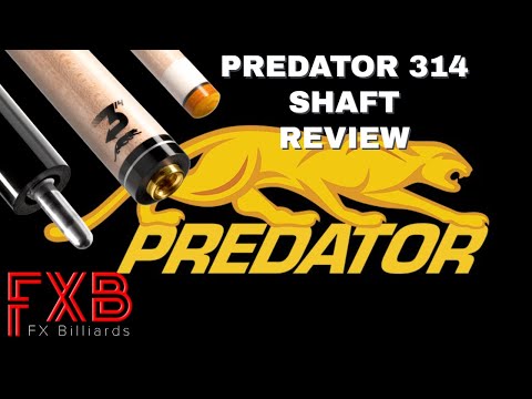 PREDATOR 314 SHAFT, THE STANDARD FOR ALL LOW DEFLECTION  SHAFTS - What makes it great (Pool Lessons)