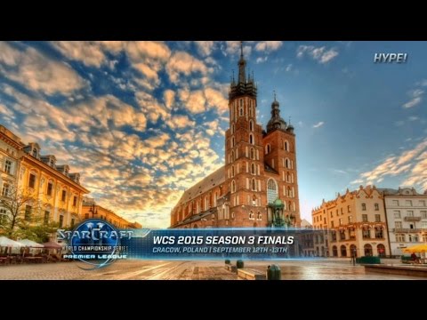 WCS Krakow  before match MaNa vs Lilbow, big flag, lights & HYPE! 1080p