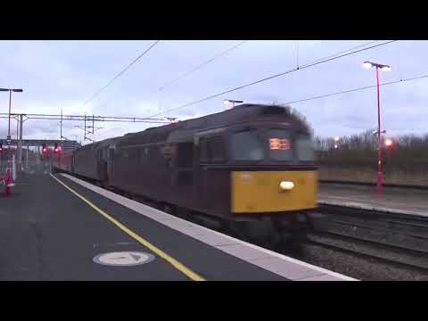 5Z47 33207 & 47245 Eastleigh Arlington (Zg) to Carnforth Steamtown